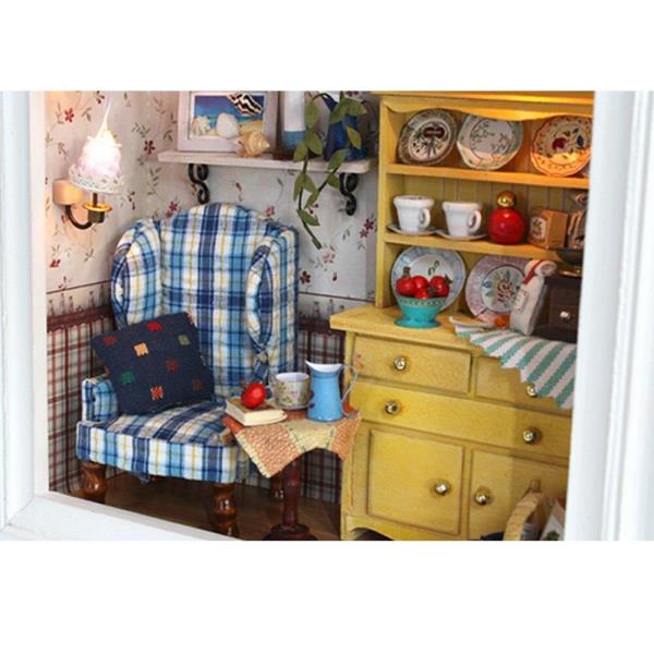 Cute Room Summer Afternoon DIY Handmade Miniature Dollhouse