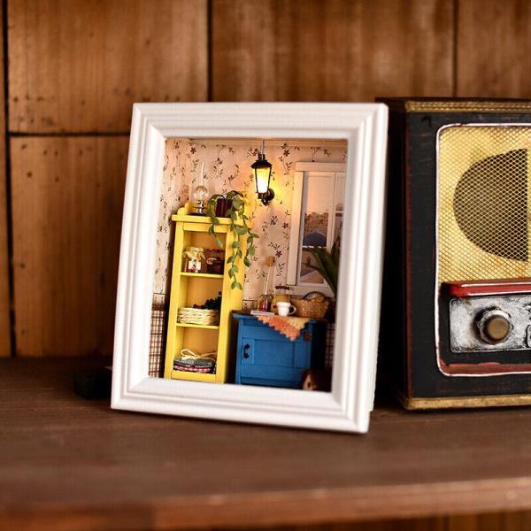 Cute Room Warm Dawn DIY Handmade Miniature Dollhouse