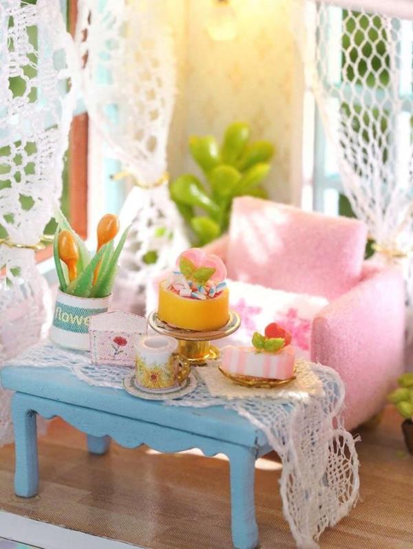 Dessert Shop DIY Creative Handmade Miniature Dollhouse