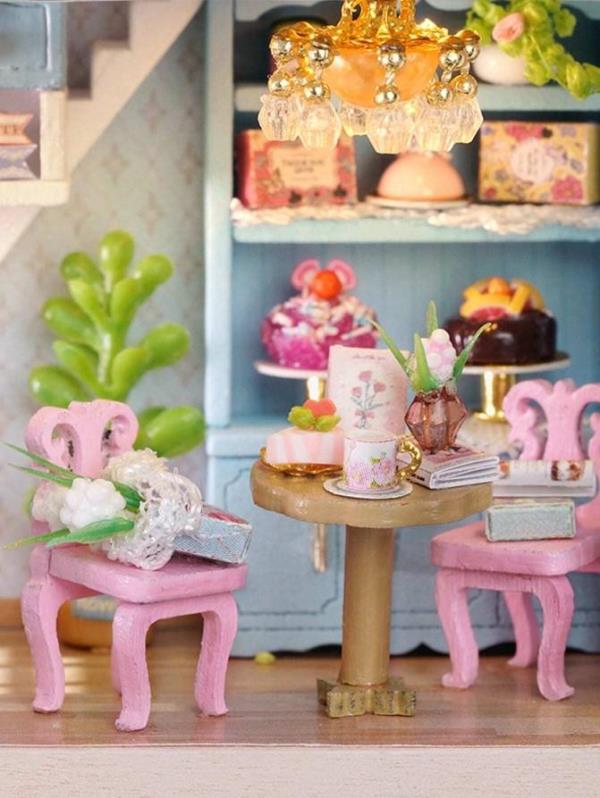 Dessert Shop DIY Creative Handmade Miniature Dollhouse