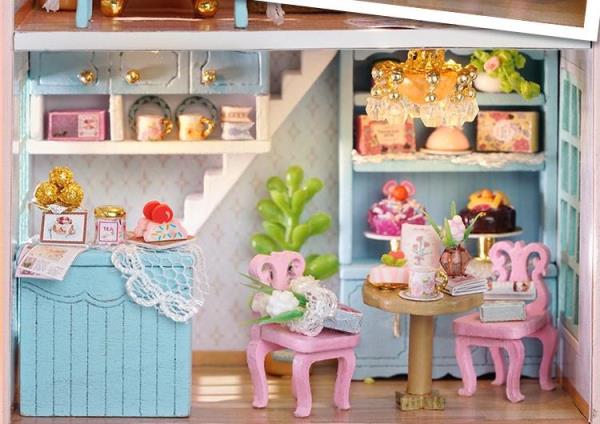 Dessert Shop DIY Creative Handmade Miniature Dollhouse