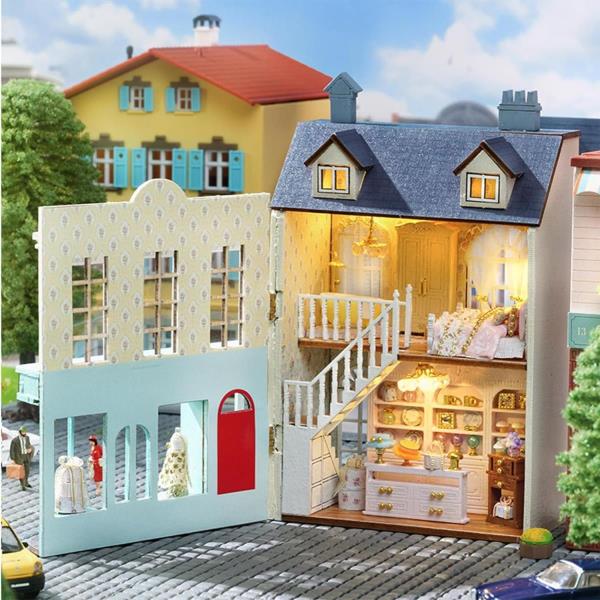 Gift Shop DIY Creative Handmade Miniature Dollhouse