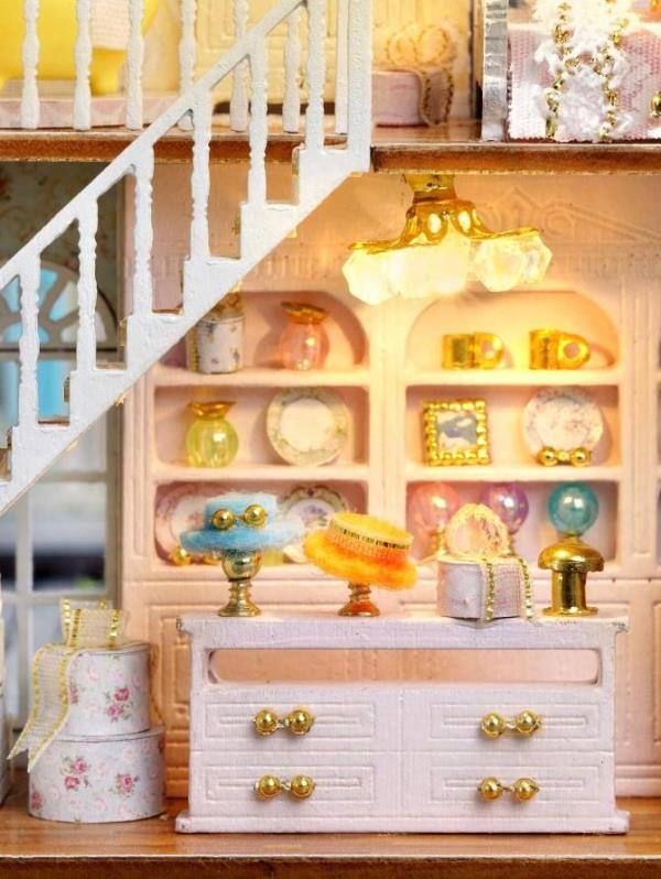 Gift Shop DIY Creative Handmade Miniature Dollhouse