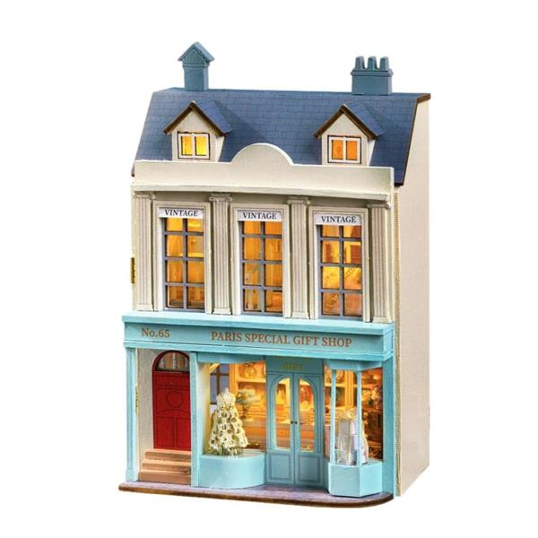 Gift Shop DIY Creative Handmade Miniature Dollhouse