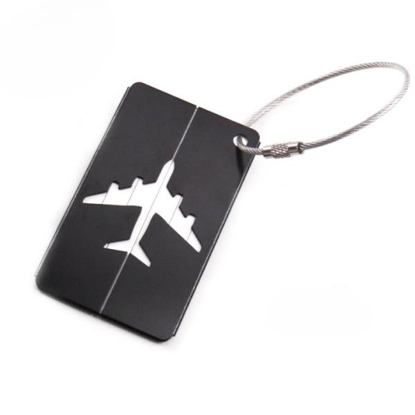 Aluminium Travel Suitcase Name Card Address Bag Tag