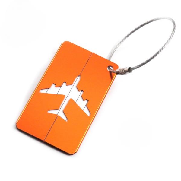 Aluminium Travel Suitcase Name Card Address Bag Tag