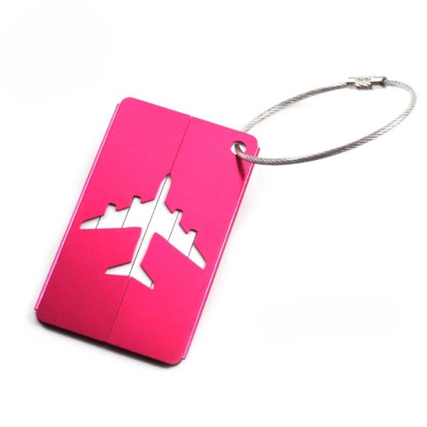 Aluminium Travel Suitcase Name Card Address Bag Tag