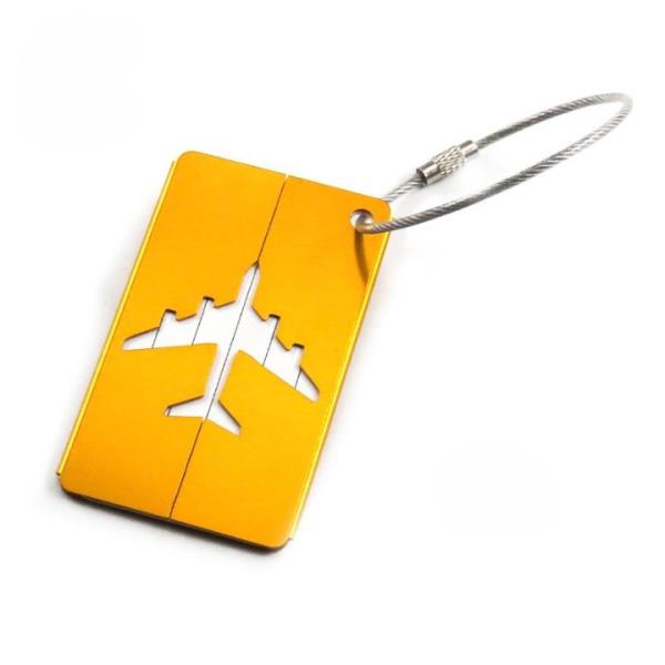 Aluminium Travel Suitcase Name Card Address Bag Tag