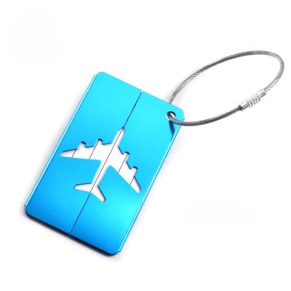 Aluminium Travel Suitcase Name Card Address Bag Tag