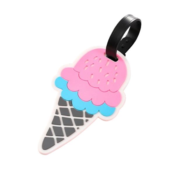 Cartoon Waterproof PVC Travel Name Luggage Bag Tag