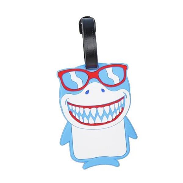 Cartoon Waterproof PVC Travel Name Luggage Bag Tag