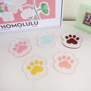 Flower Paw Heat Resistant Acrylic Coaster