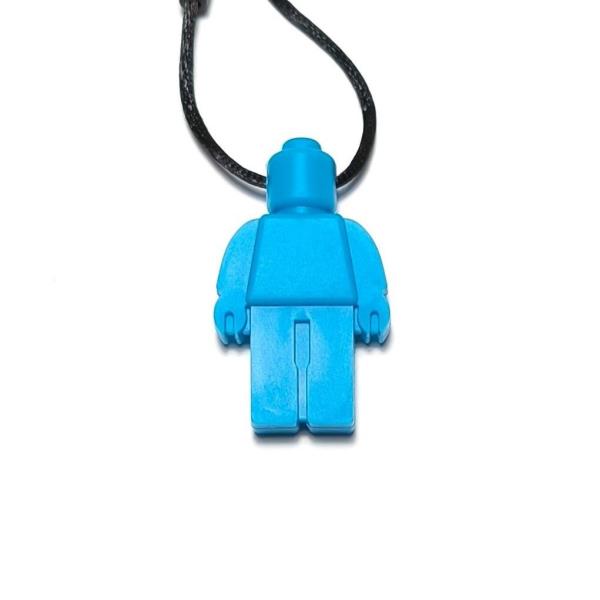 Kids Mini Figure Pendant Oral Motor Sensory Chew Necklace