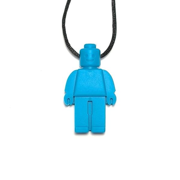 Kids Mini Figure Pendant Oral Motor Sensory Chew Necklace