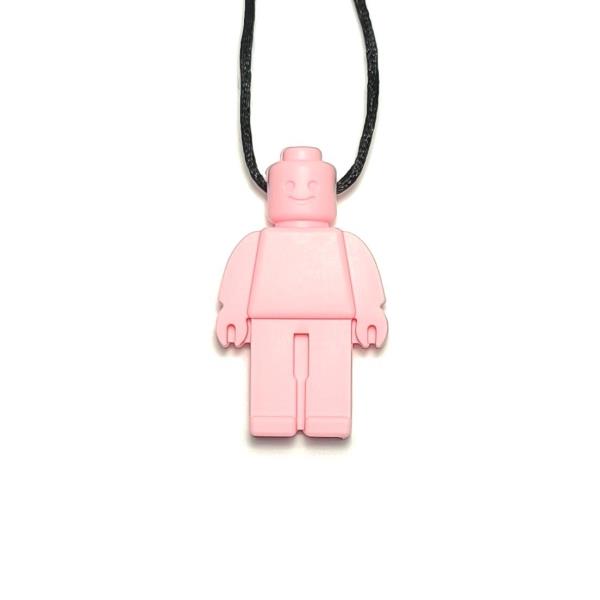 Kids Mini Figure Pendant Oral Motor Sensory Chew Necklace