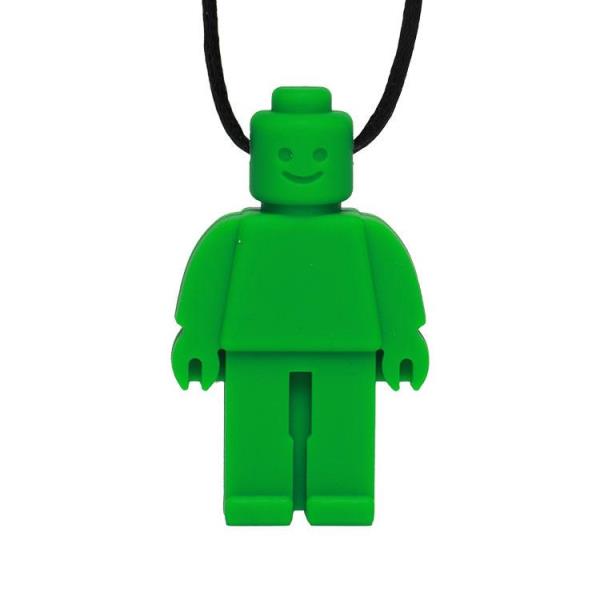 Kids Mini Figure Pendant Oral Motor Sensory Chew Necklace