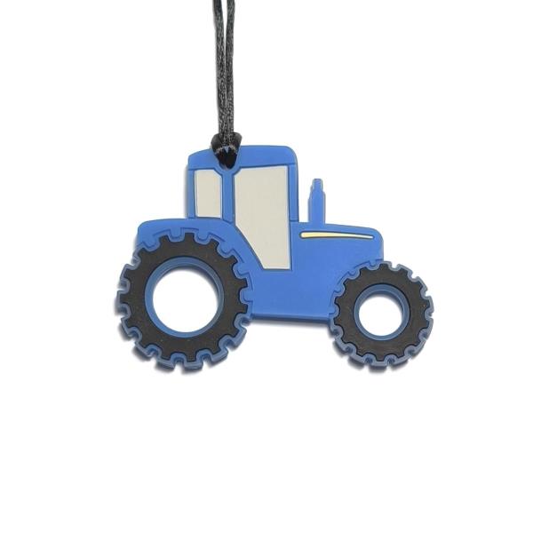 Children Tractor Rocket Oral Motor Sensory Chew Necklace