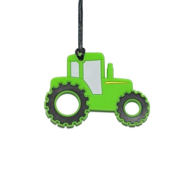 Children Tractor Rocket Oral Motor Sensory Chew Necklace