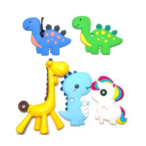 Children Dinosaur Pendant Oral Motor Sensory Chew Necklace