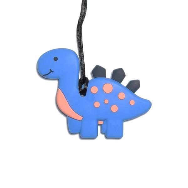 Children Dinosaur Pendant Oral Motor Sensory Chew Necklace