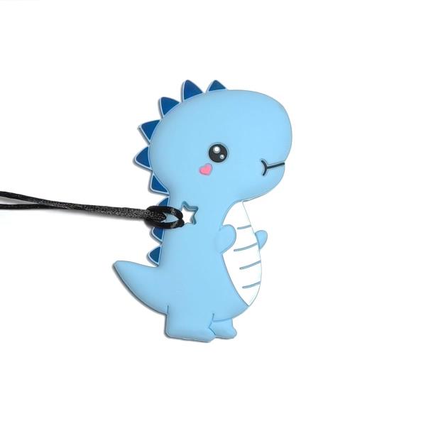 Children Dinosaur Pendant Oral Motor Sensory Chew Necklace