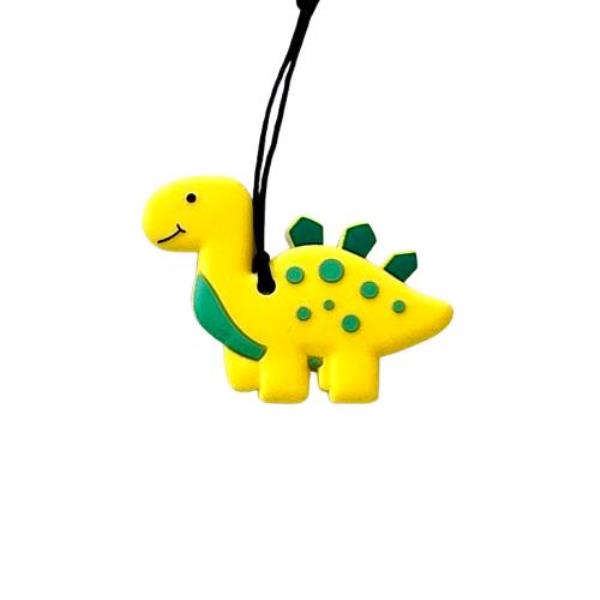 Children Dinosaur Pendant Oral Motor Sensory Chew Necklace