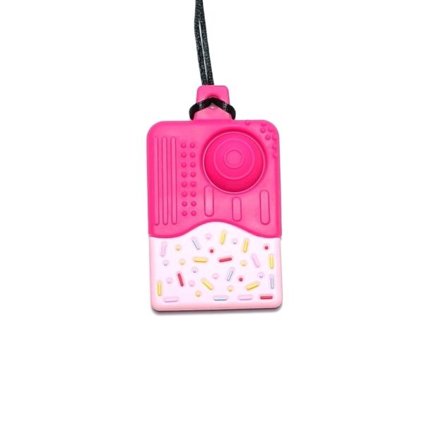 Kids Ice Cream Pendant Oral Motor Sensory Chew Necklace