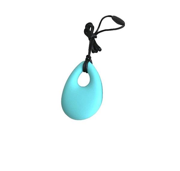 Children Waterdrop Pendant Oral Motor Sensory Chew Necklace