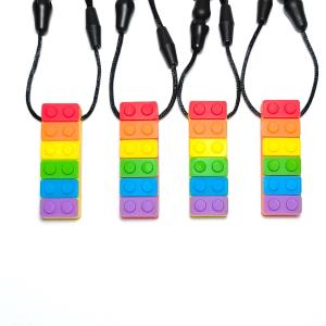 Children Colourful Fruit Oral Motor Sensory Chew Necklace