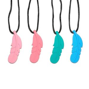 Children Stickman Oral Motor Sensory Chew Bite Necklace