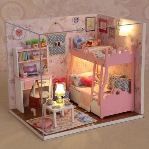 Meet Time Double Layers Loft DIY Music Miniature Dollhouse