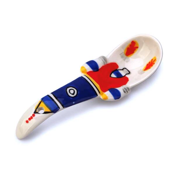 Cartoon Colourful Ceramic Spoon