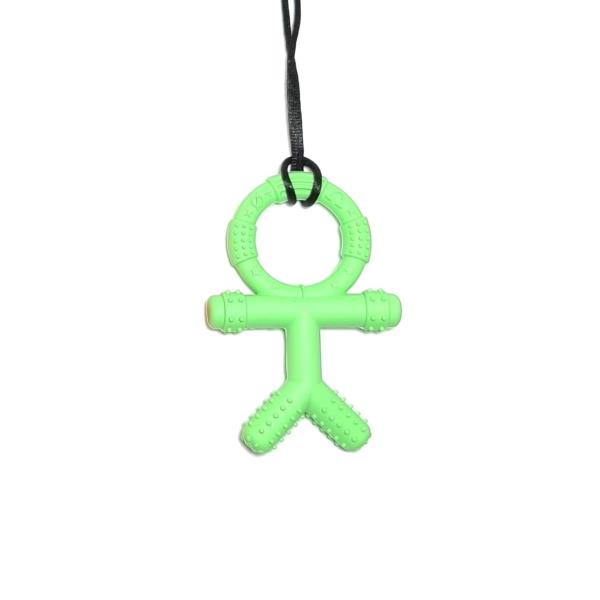 Children Stickman Oral Motor Sensory Chew Bite Necklace