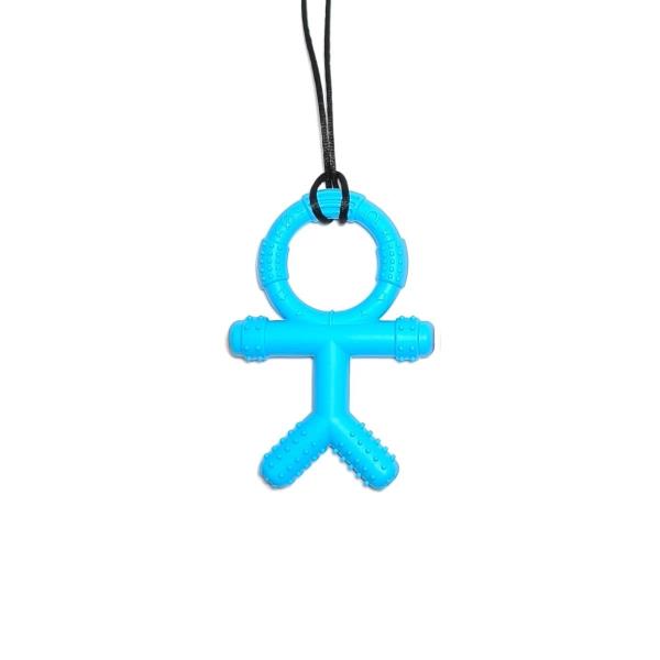 Children Stickman Oral Motor Sensory Chew Bite Necklace