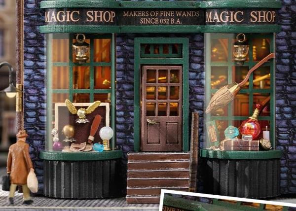 DIY Magic Wand Shop Creative Wooden Miniature Dollhouse