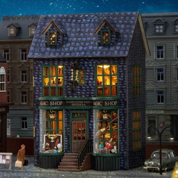 DIY Magic Wand Shop Creative Wooden Miniature Dollhouse