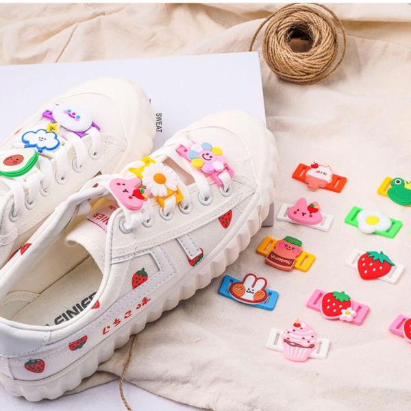 Cartoon Kids Shoelace Shoe Decoration