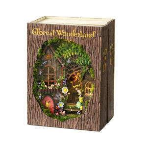 DIY Forest Wonderland LED Handmade Miniature Dollhouse