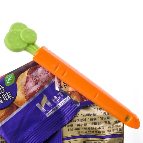 5 Carrot Seal Clips With Magnet Case