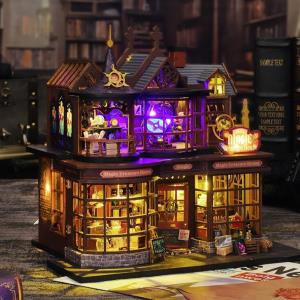 DIY Magic Treasure House LED Handmade Miniature Dollhouse