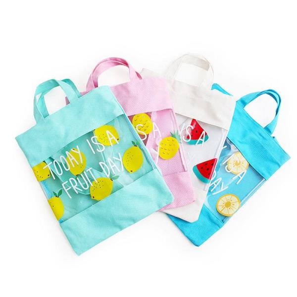 Cute Fruit Canvas Tote Bag