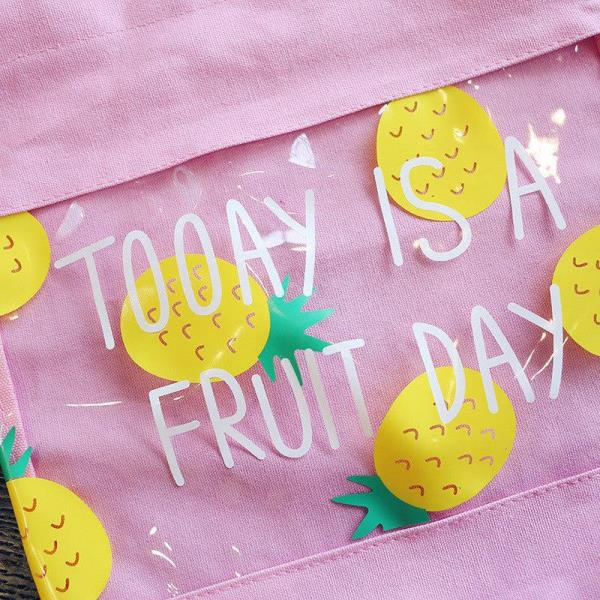 Cute Fruit Canvas Tote Bag