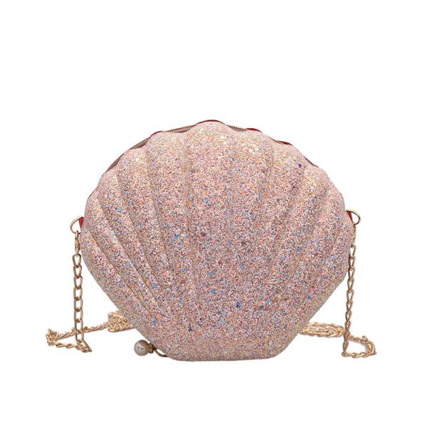 Shining Shell Evening Crossbody Bag