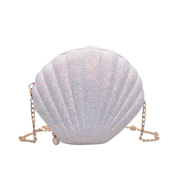 Shining Shell Evening Crossbody Bag