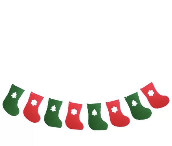 Christmas Felt Hollow Banner