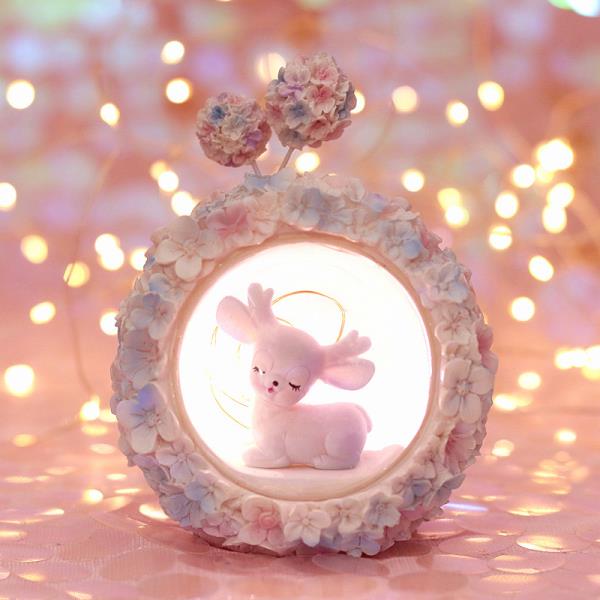 Kids Resin Deer Night Light