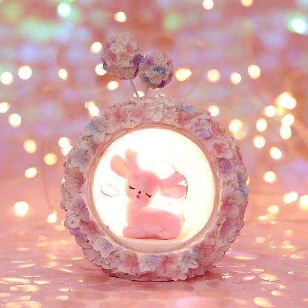 Kids Resin Deer Night Light