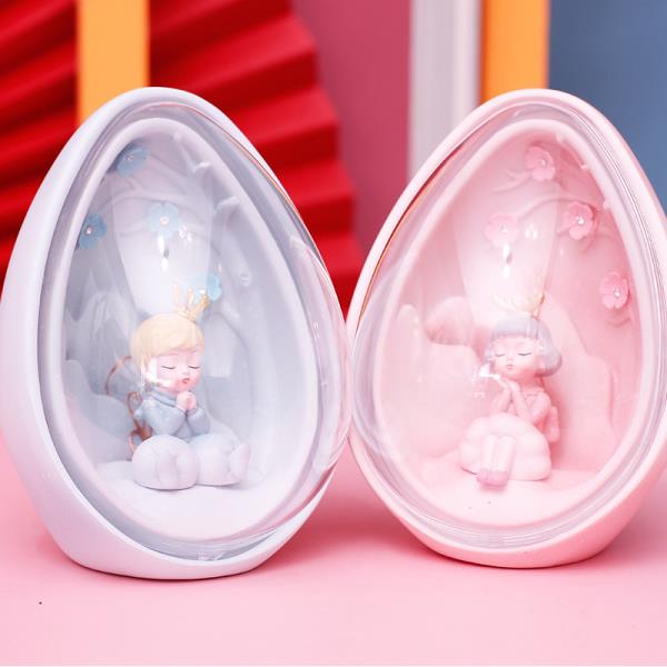 Cartoon Prince Princess Kids Night Light