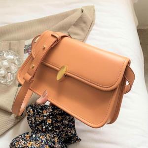 Flap Baguette Flap Shoulder Bag