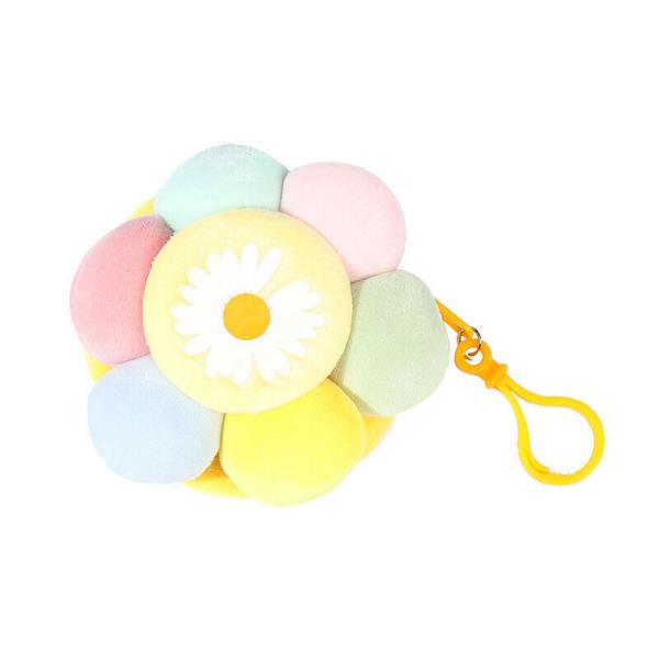 Daisy Flower Keyring Coin Purse